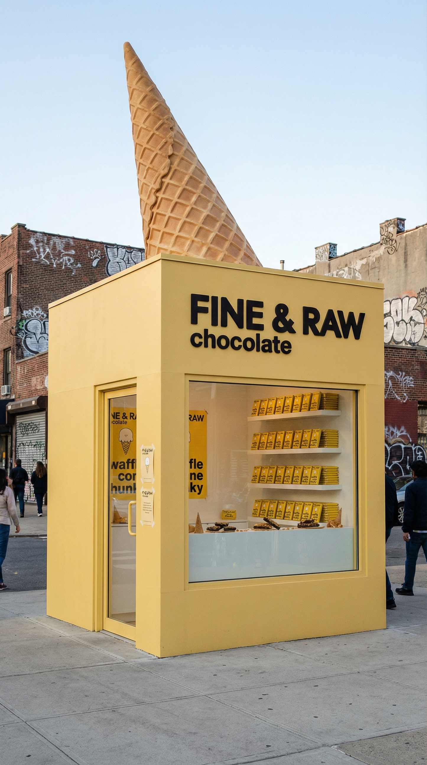 Fine & Raw Waffle Cone Chunky
