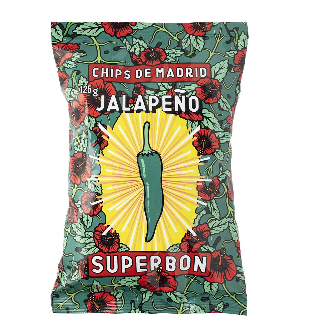 Superbon Chips de Madrid - Jalapeno Chips, 125g