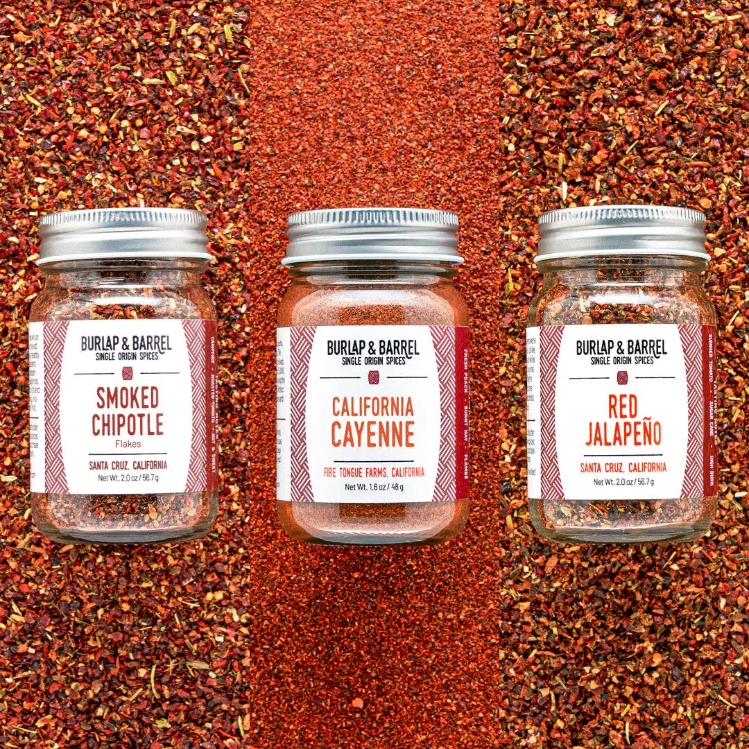 Burlap & Barrel - Cayenne Powder - Single Origin Spice & Seasoning