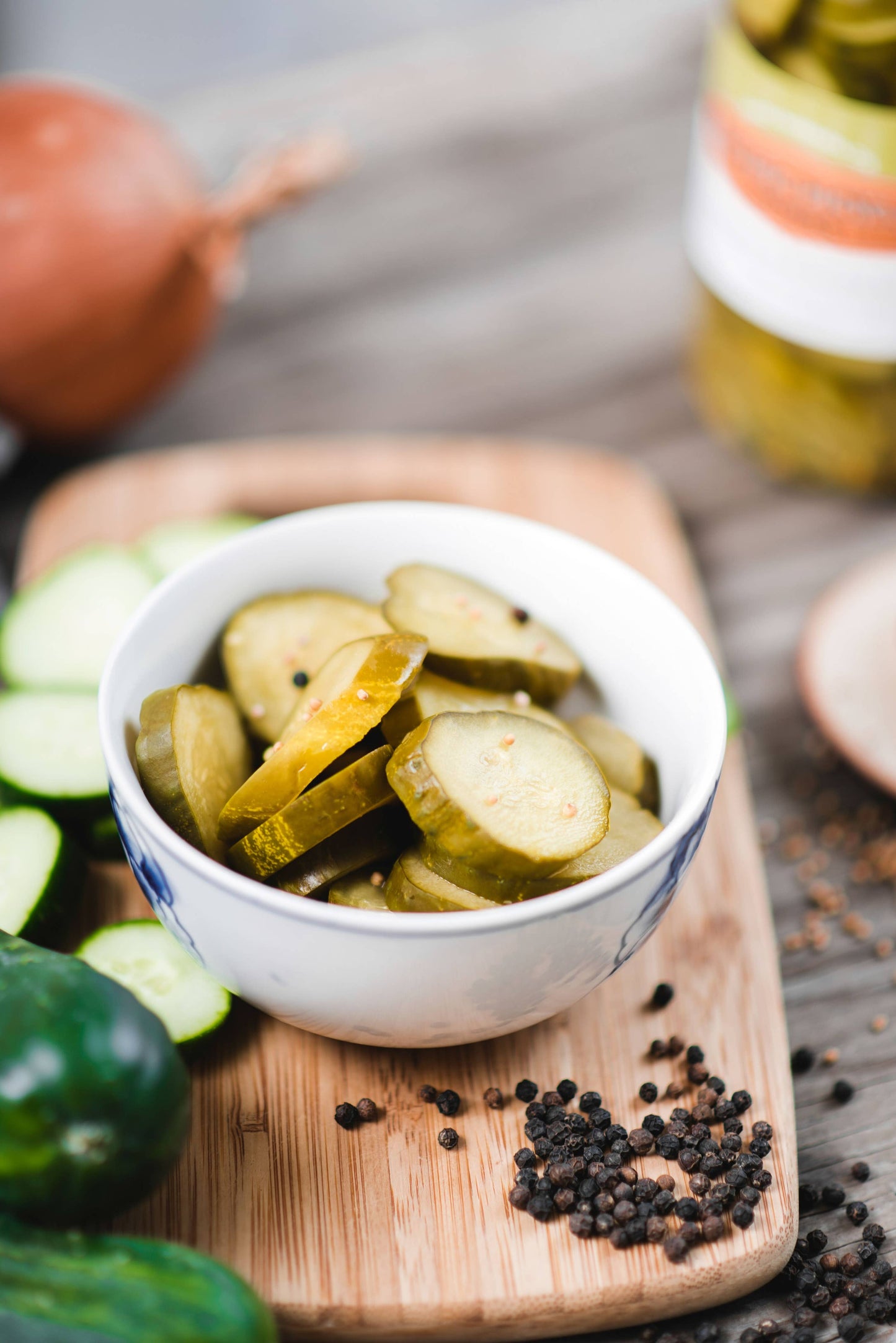 Pacific Pickle Works Bread and Buddhas Semi-Sweet Bread & Butter Style Pickles