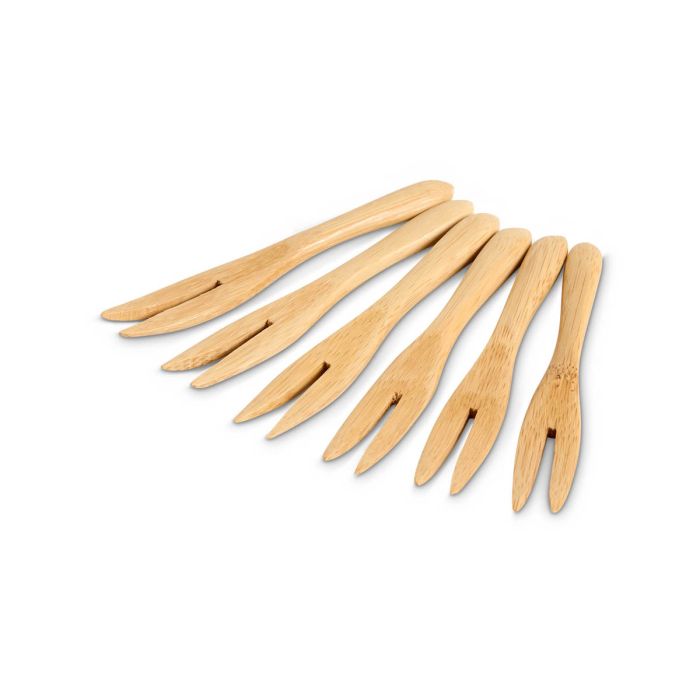Mini Condiment Forks 3.5”, Set of 6
