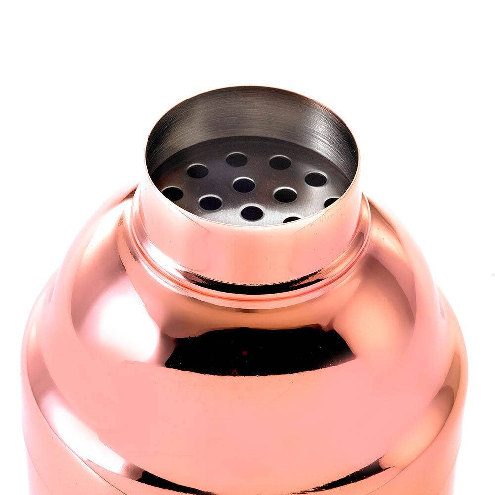 Barfly Mixology Gear Japanese Style Cocktail Shaker Set, Copper Plated, 24oz