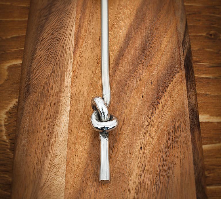 Knot Handle Cheese Knife, 7.5"