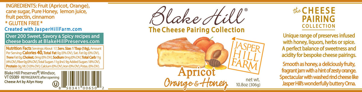 Blake Hill Preserves Apricot with Orange & Honey