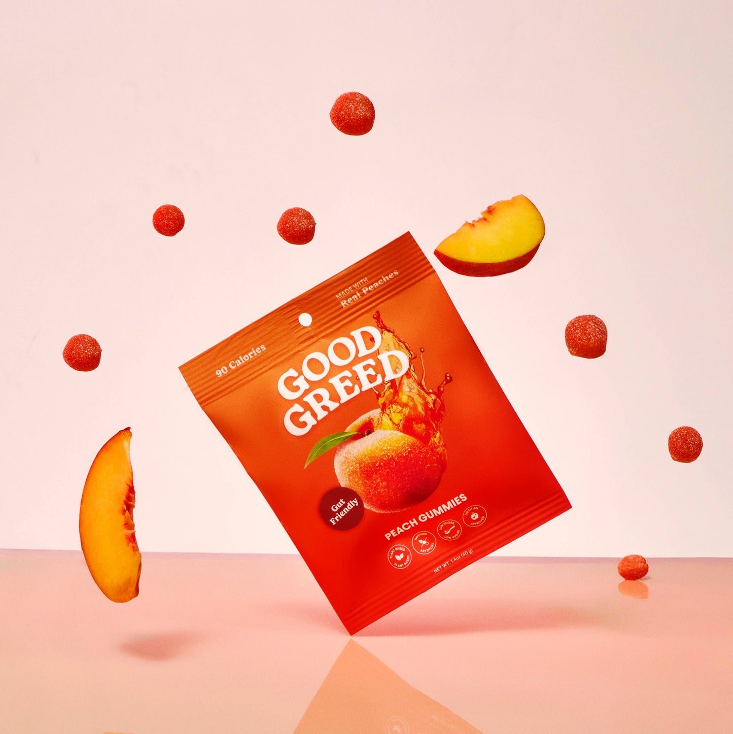Good Greed - Good Greed Peach Gummy Candy (6 Pack)