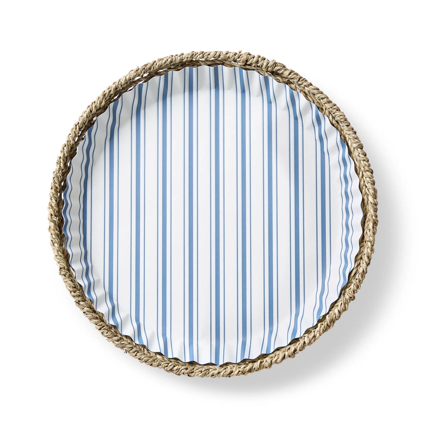Plate & Pattern Seascape Blue Preformed Plate Liners, Set of 40