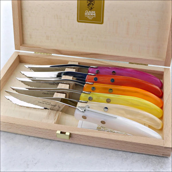 Claude Dozorme Belingot Steak Knives - Box of 6