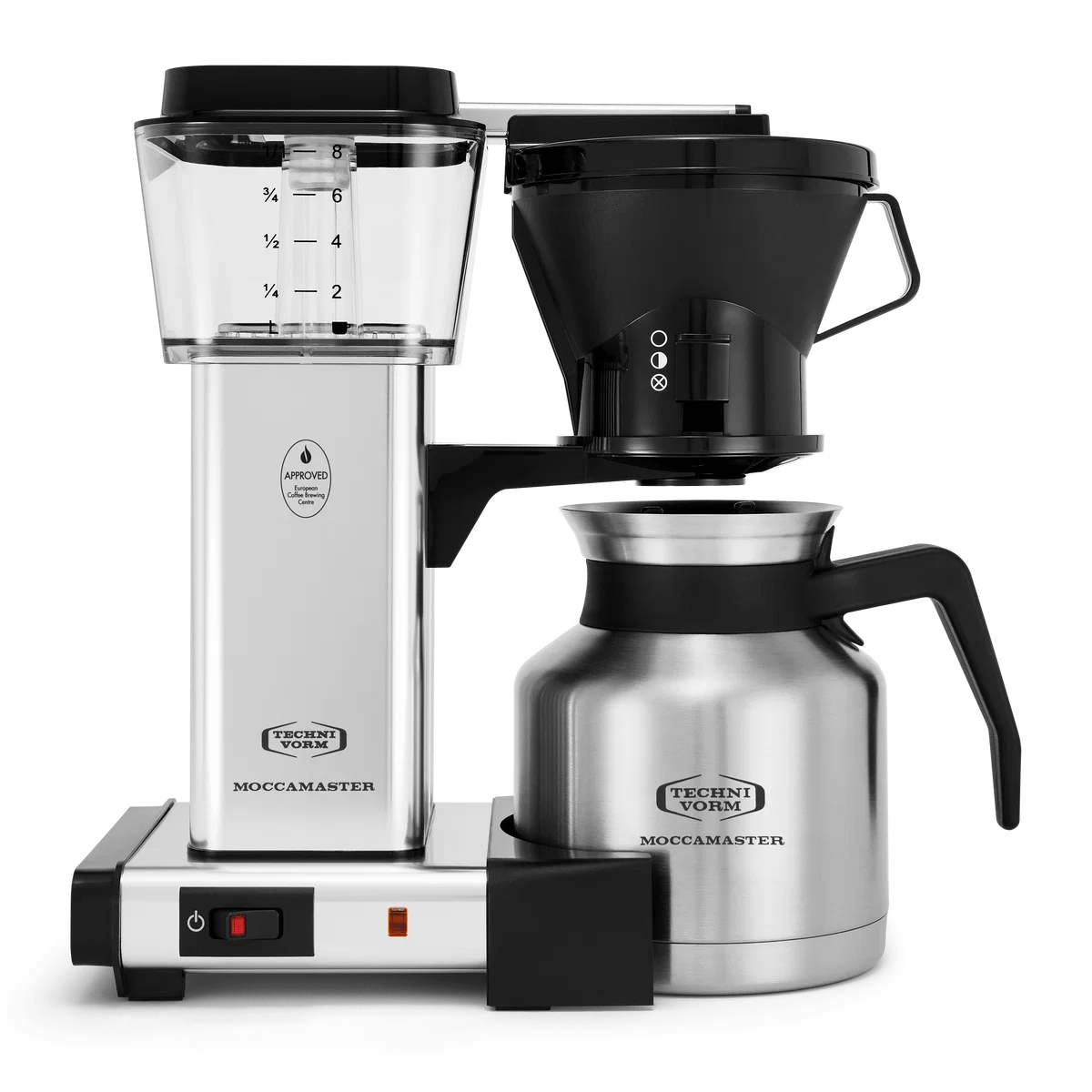 Technivorm Moccamaster KBTS Coffee Machine - Polished Silver