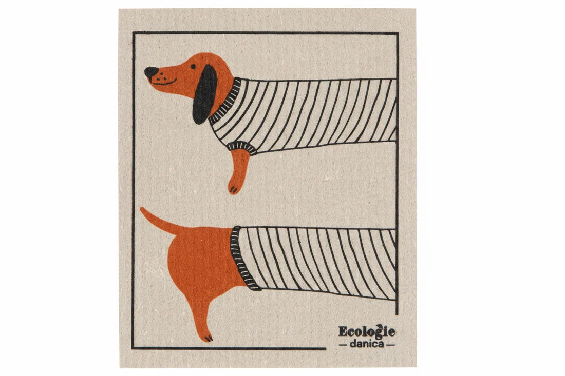 Dachshund Swedish Dishcloth