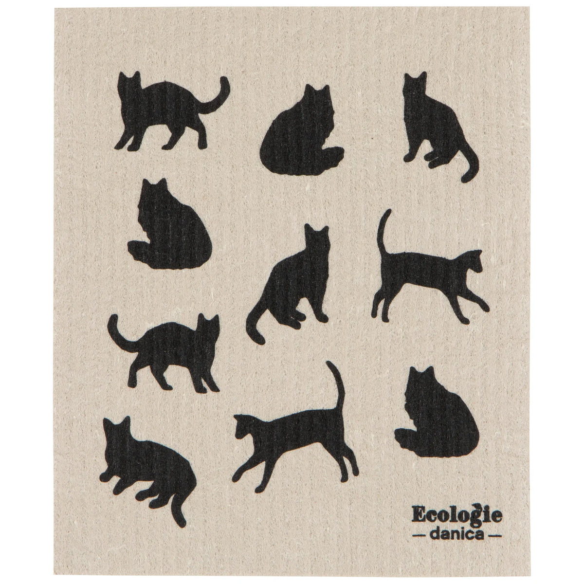 Cat Collective Swedish Dishcloth