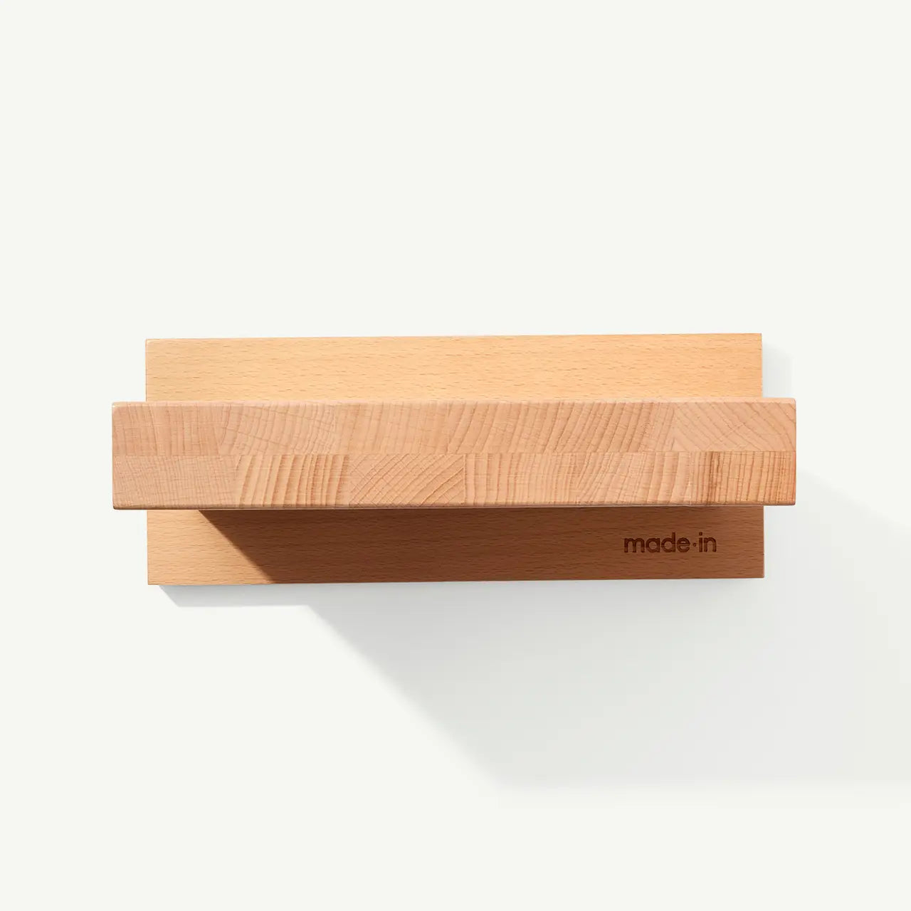 Made In Beechwood Countertop Knife Block