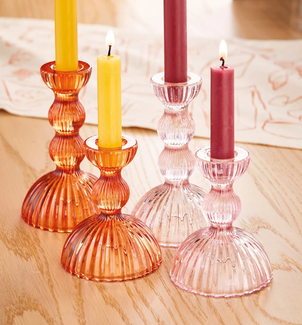 Ella Taper Holder - Orange