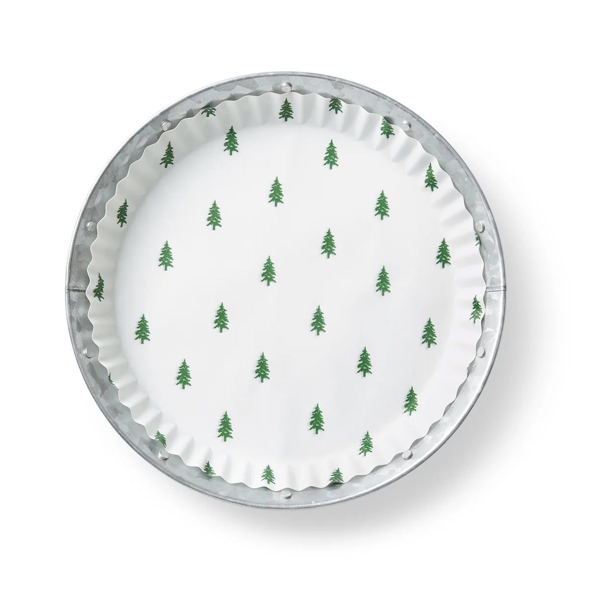 Plate & Pattern Pine Grove Preformed Plate Liners, Set of 40