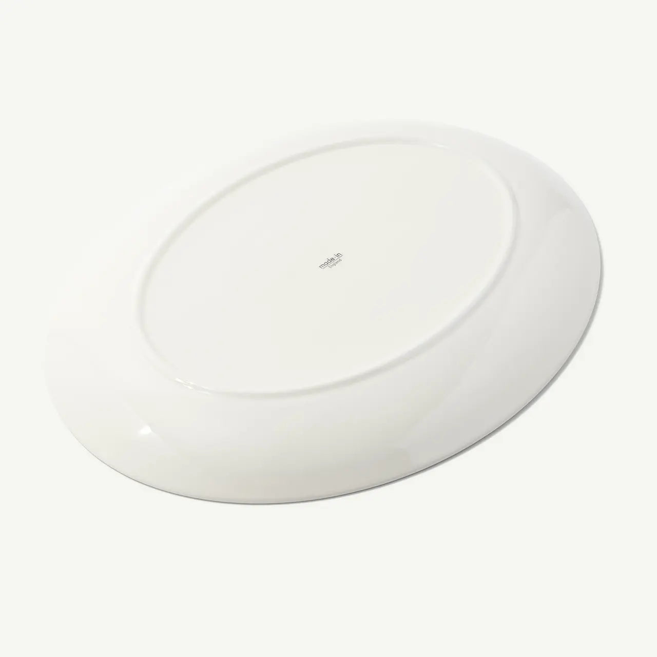 Made In Dinnerware White Serving Platter, 13”