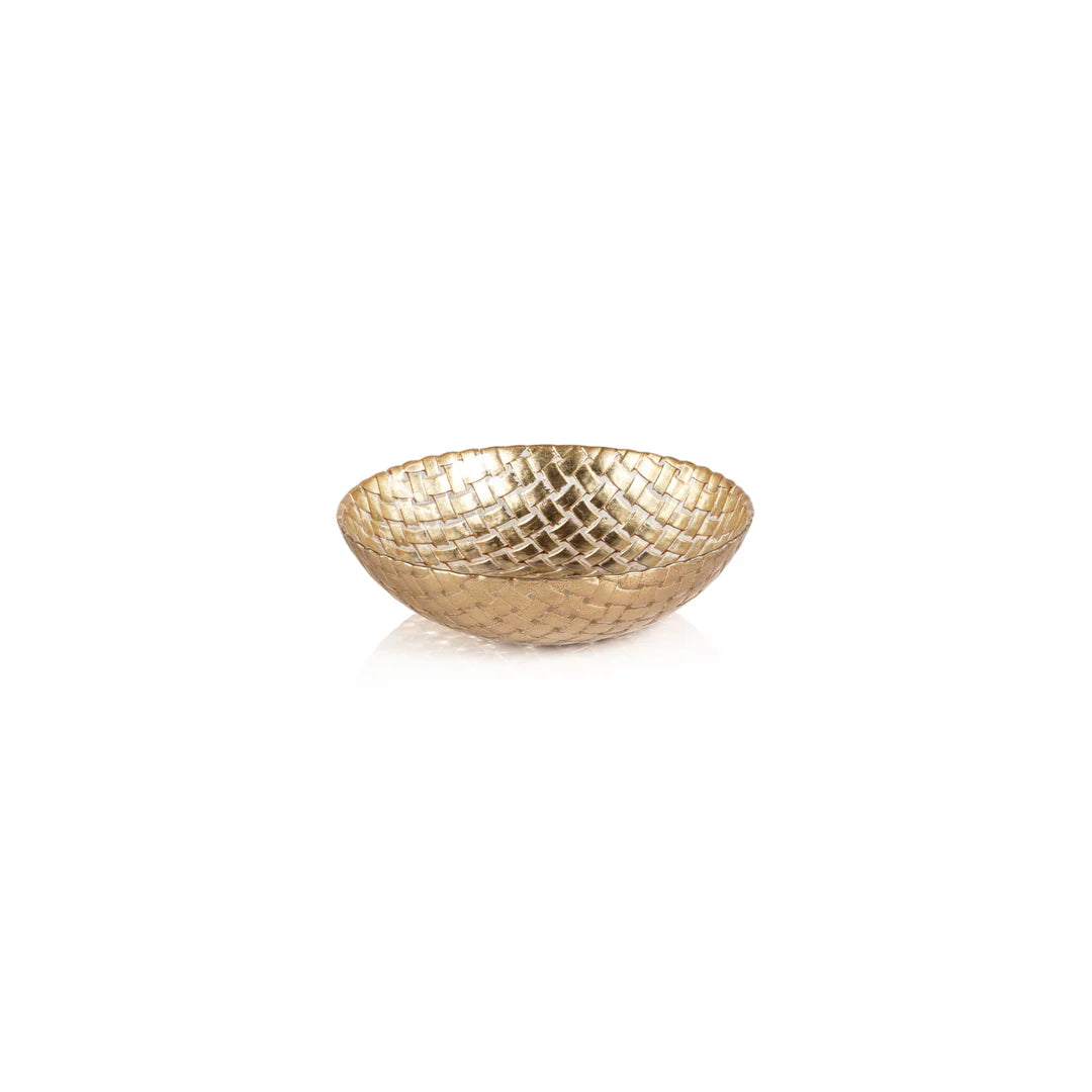 Braided Glass Bowl