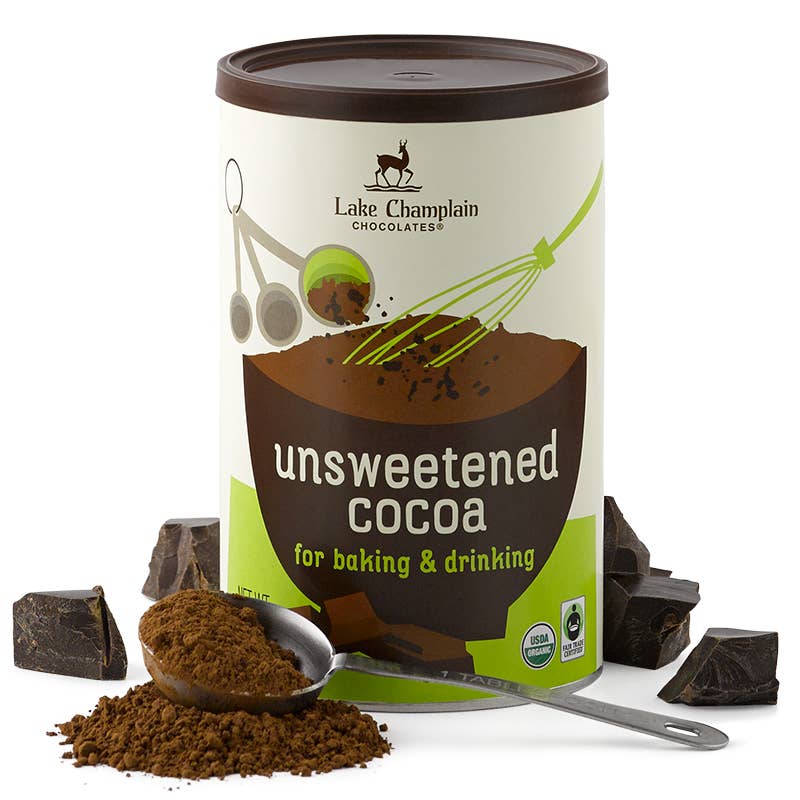 Lake Champlain Chocolates Organic & Fair Trade Unsweetened Cocoa