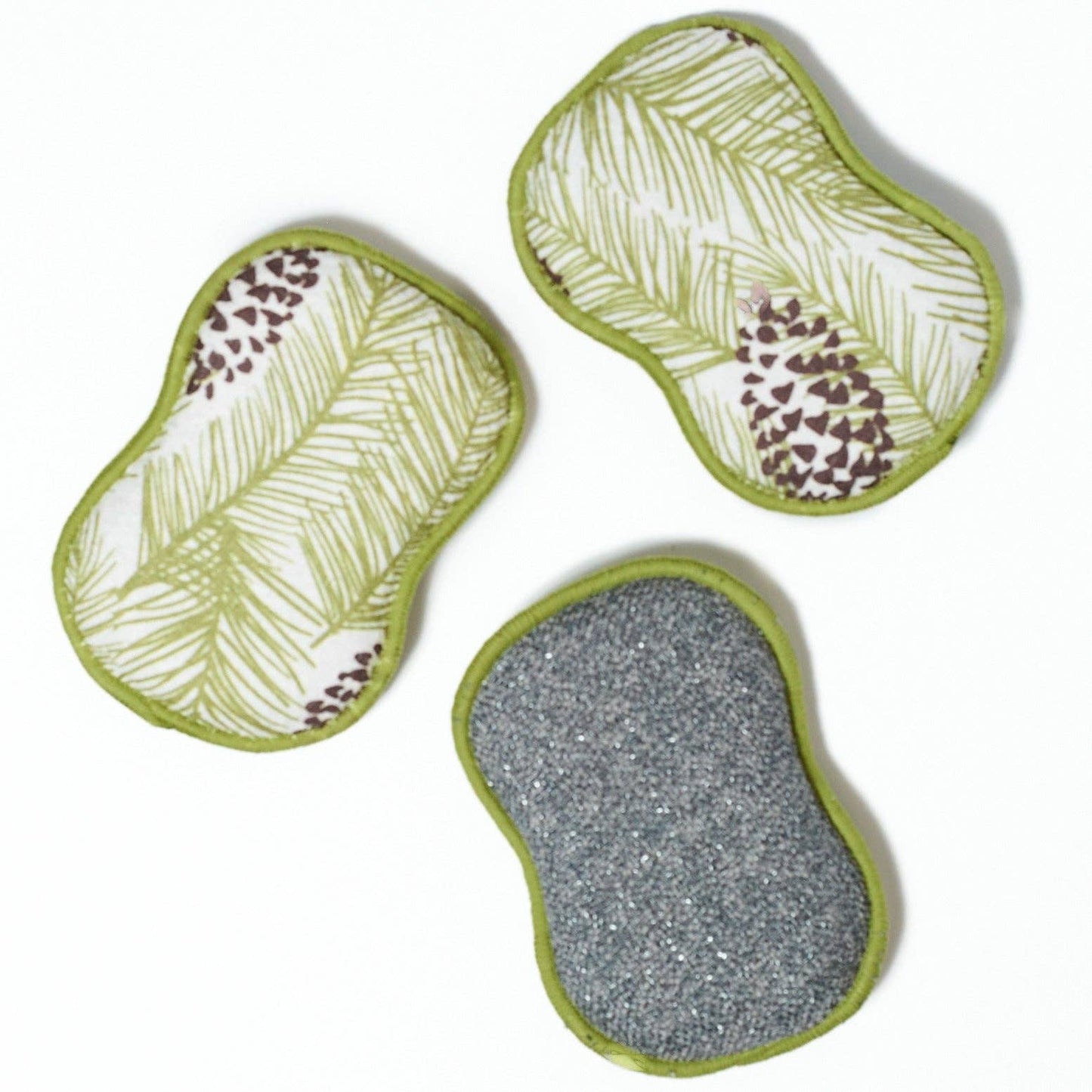 Once Again Home RE:usable Sponges - KN Greens Pine, Set of 3
