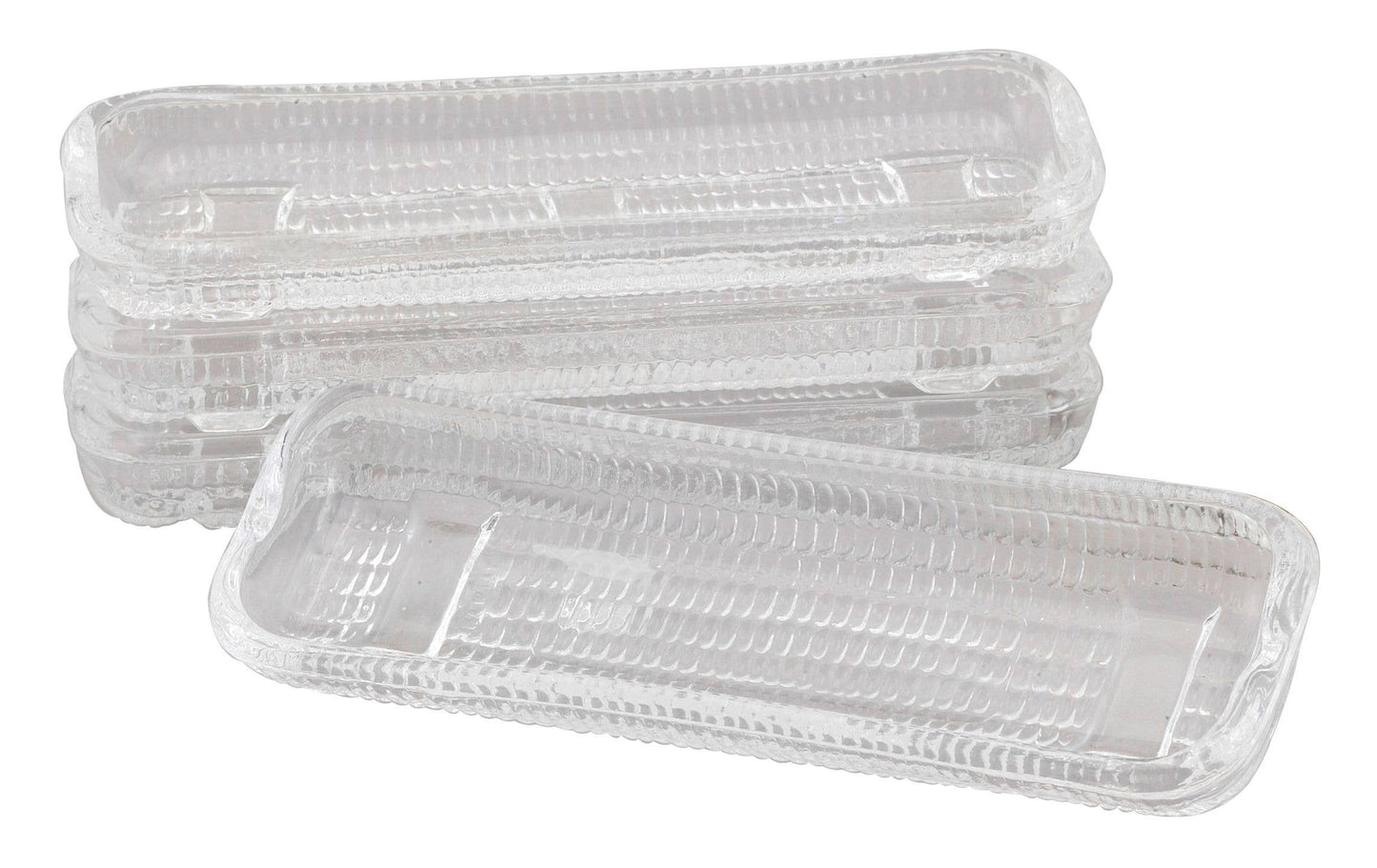Glass Corn Dishes, Set Of 4
