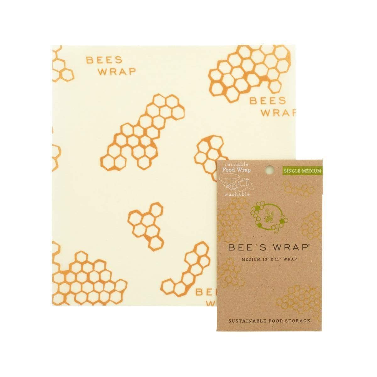 Bee’s Wrap Single Medium - Honeycomb