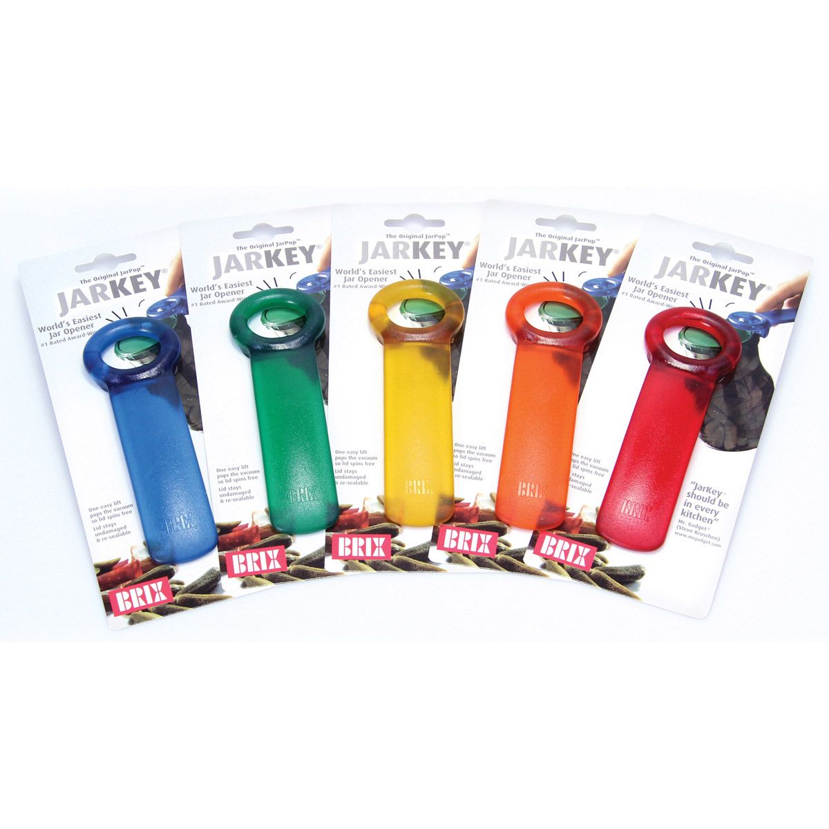 Brix Original JarKey Opener, Frosted