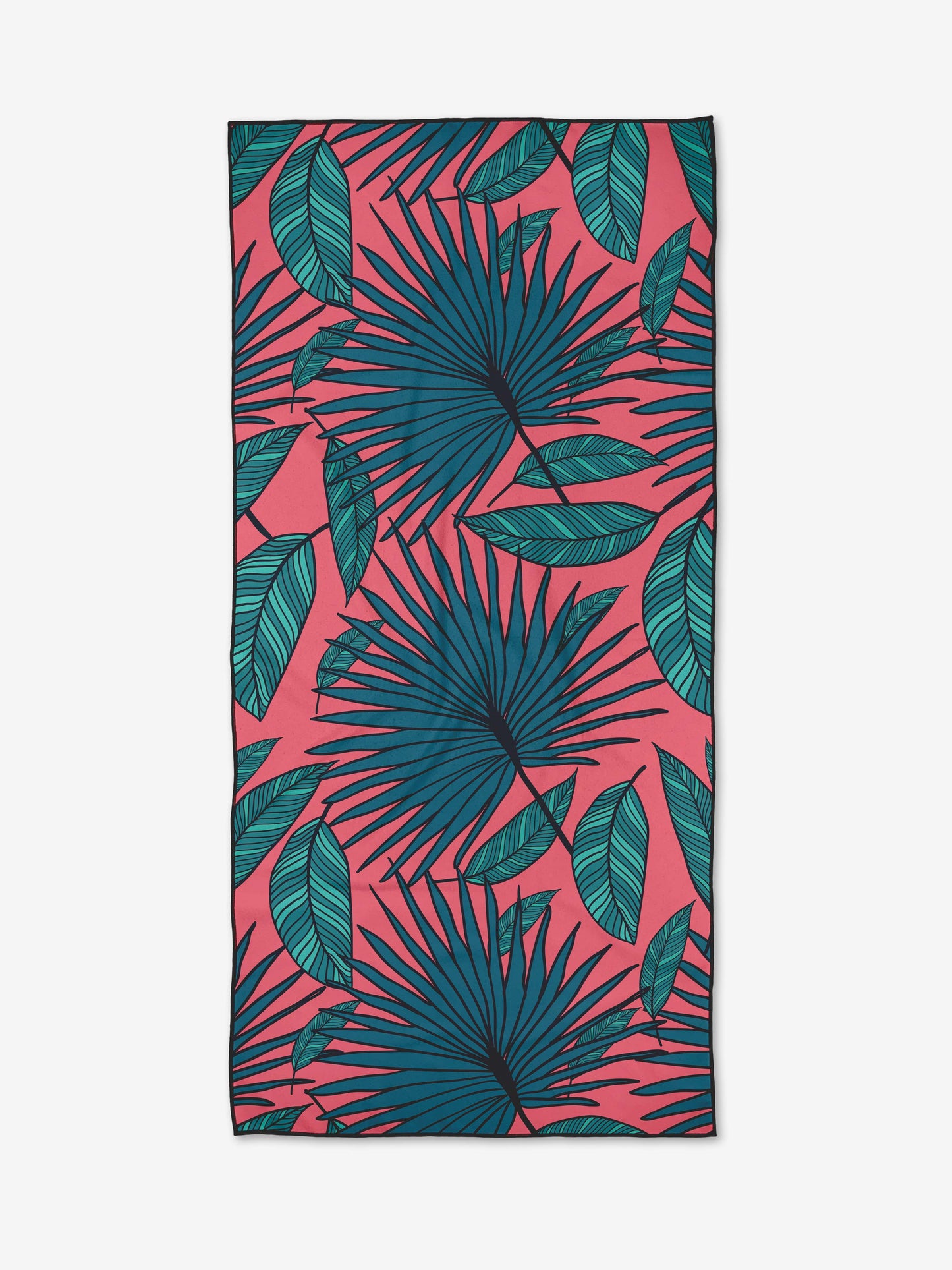Geometry - Jazzy Jungle Beach Towel