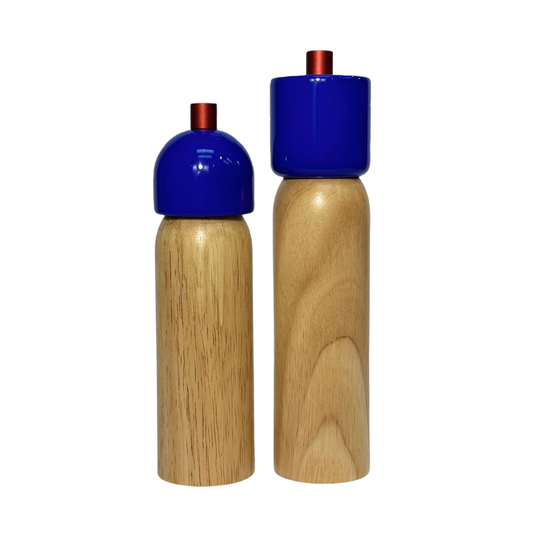 MÆGEn Salt & Pepper Grinder, Navy & Red