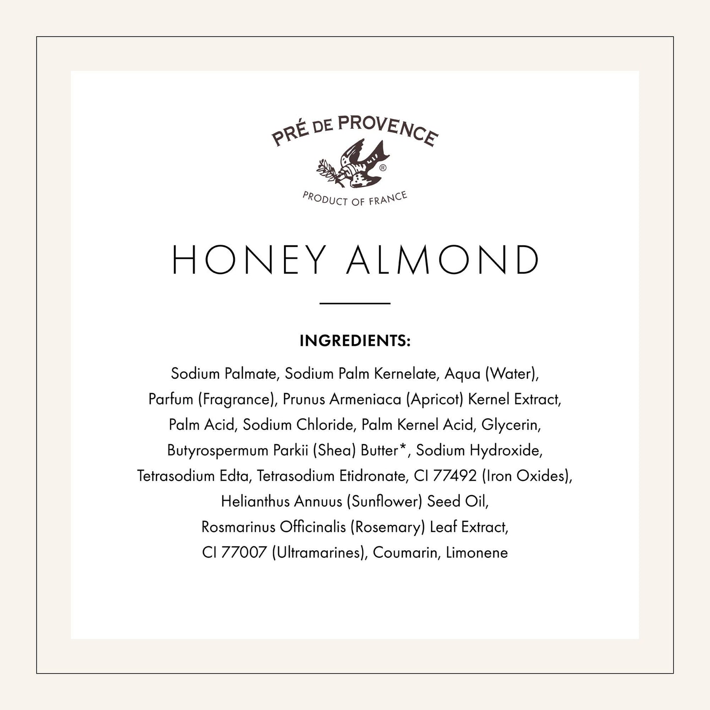 European Soaps - Honey Almond Soap Bar -  250 g