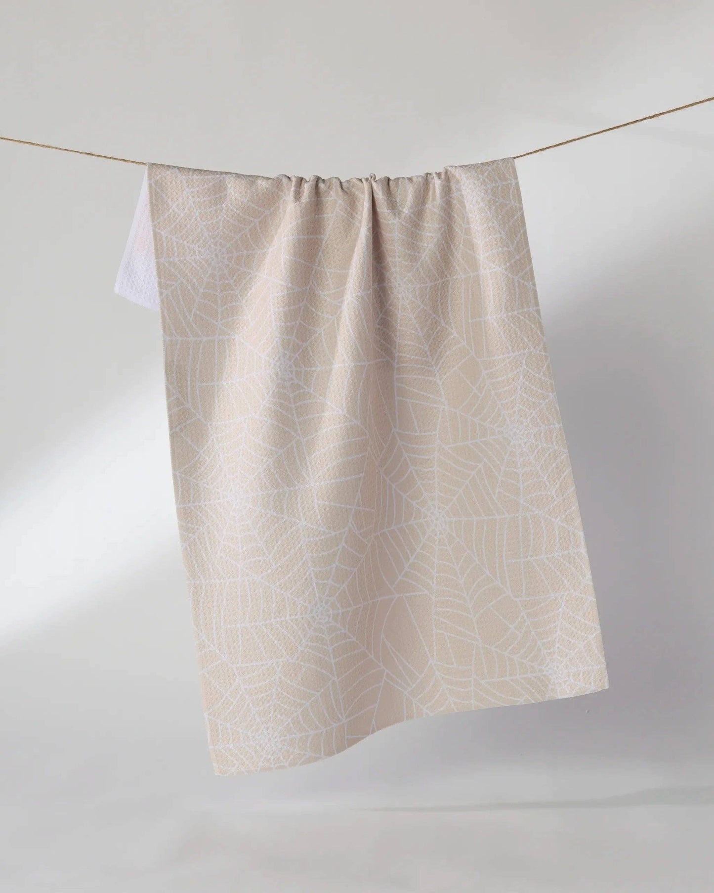 Geometry - Whisper Web Tea Towel