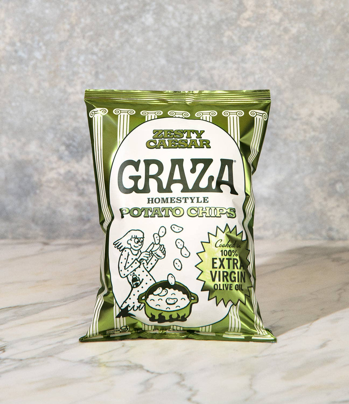 Graza - Zesty Caesar Potato Chips (6ct)