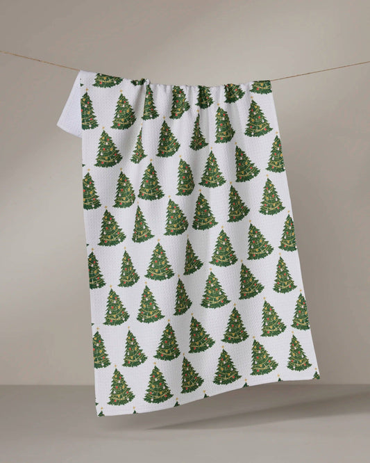 Geometry - Decked Out Tea Towel
