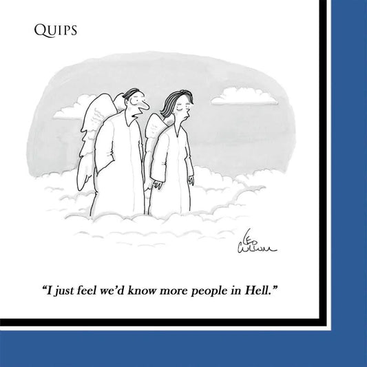 In Hell Beverage Napkin