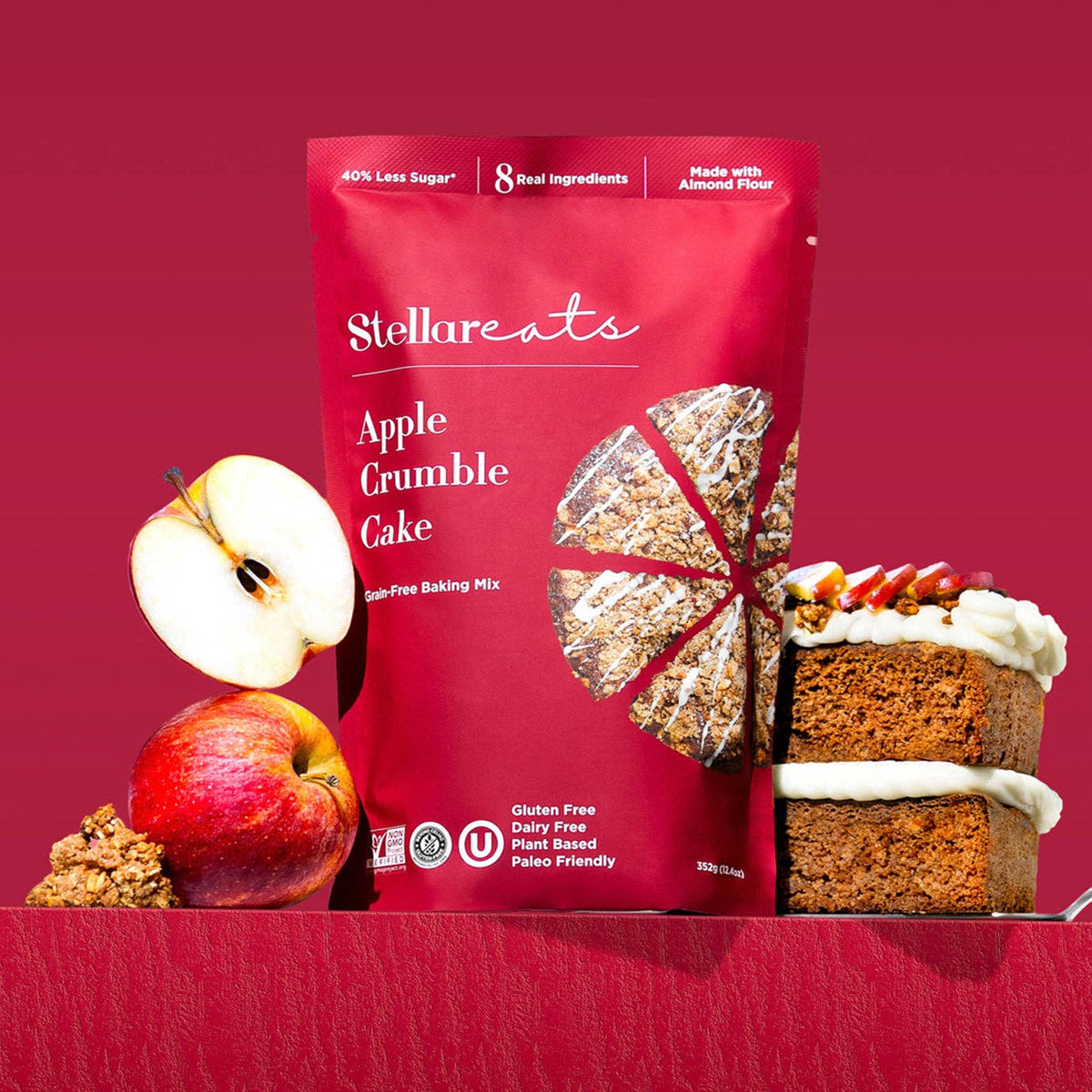 Stellar Eats Apple Crumble Cake Mix