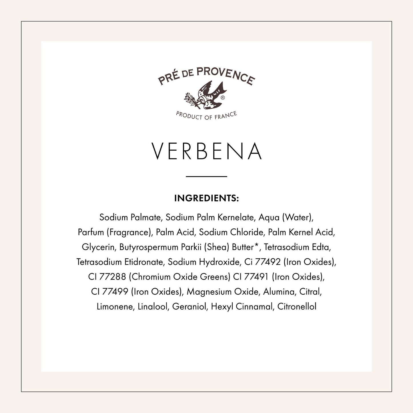 European Soaps - Verbena Soap Bar - 250 g