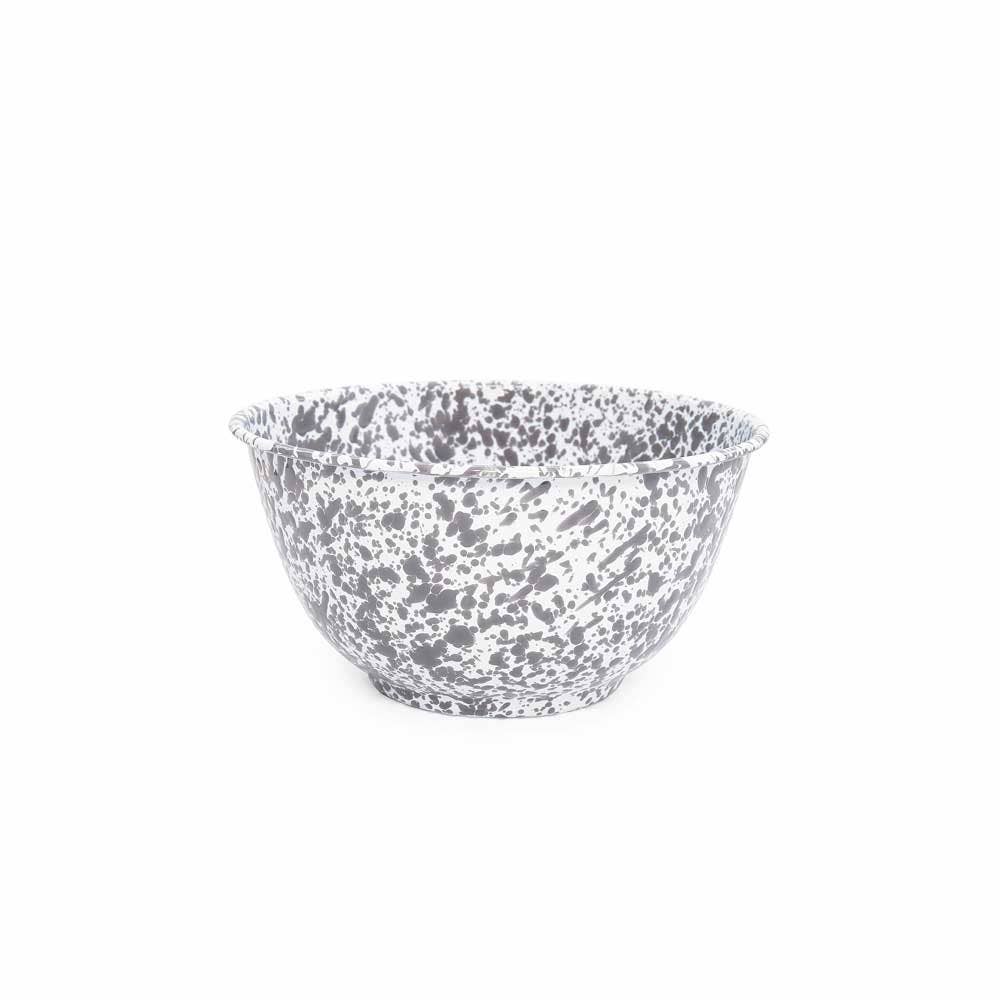 Crow Canyon Home Splatter Enamelware Large Salad Bowl