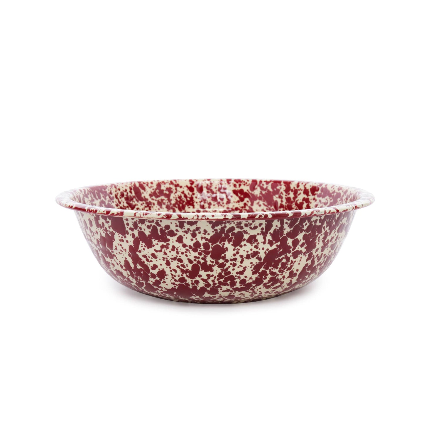 Crow Canyon Home Splatter Enamelware Medium Basin