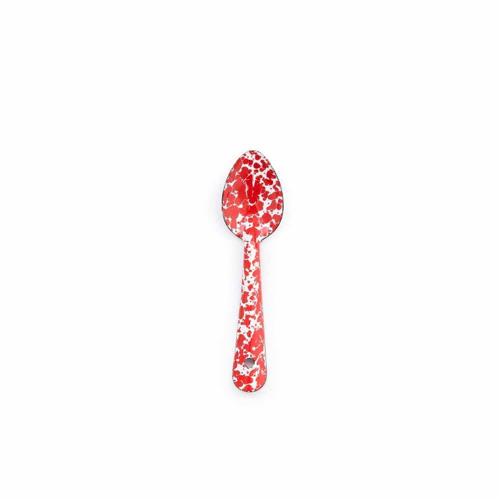 Crow Canyon Home Splatter Enamelware Small Spoon