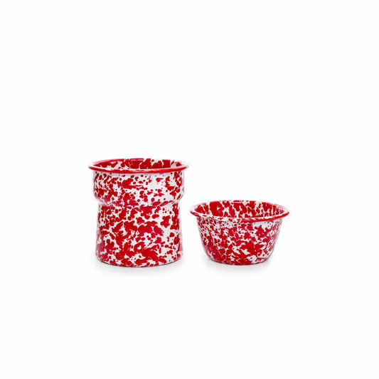 Crow Canyon Home Splatter Enamelware Dip Chiller