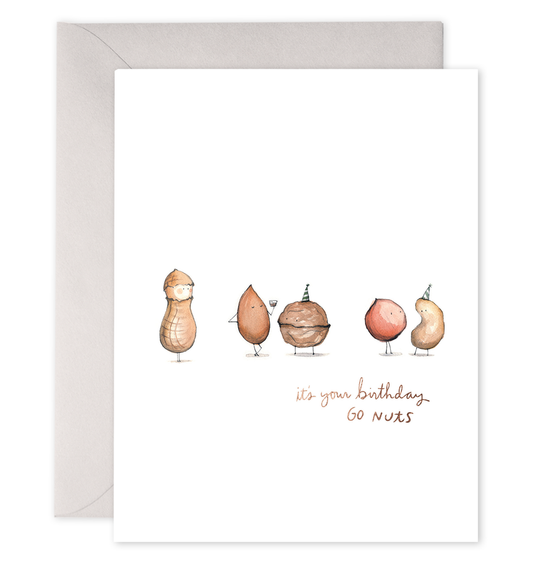 E. Frances Paper - Go Nuts Birthday Greeting Card