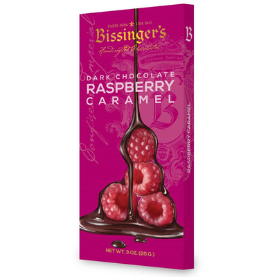 Bissinger's Dark Raspberry Caramel Bar, 3oz
