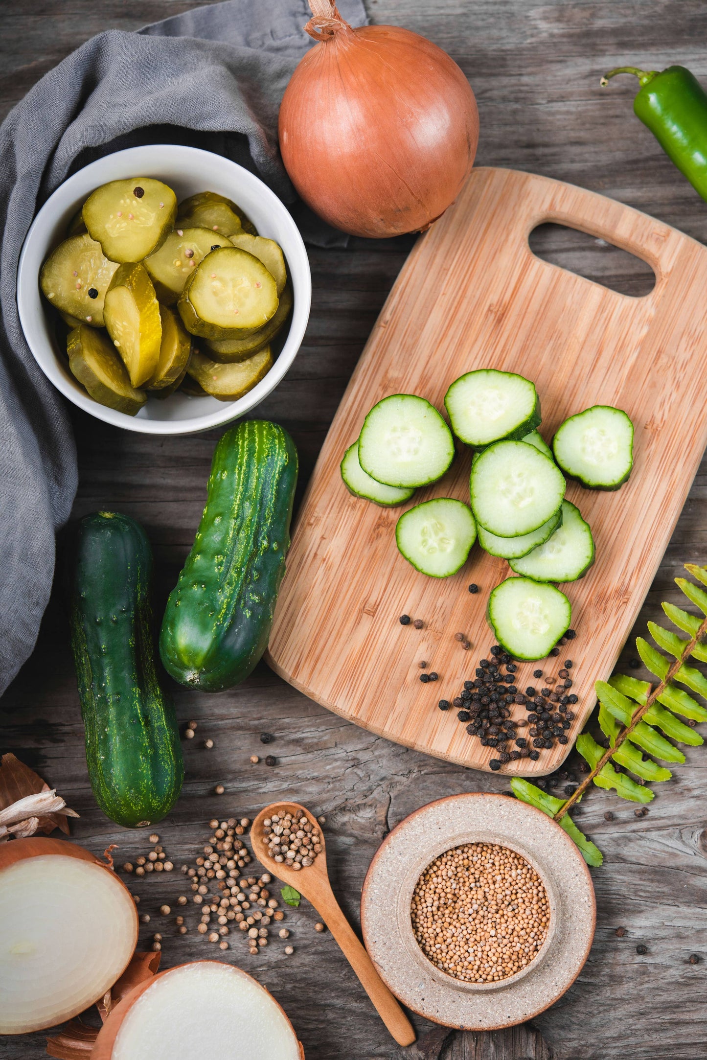 Pacific Pickle Works Bread and Buddhas Semi-Sweet Bread & Butter Style Pickles