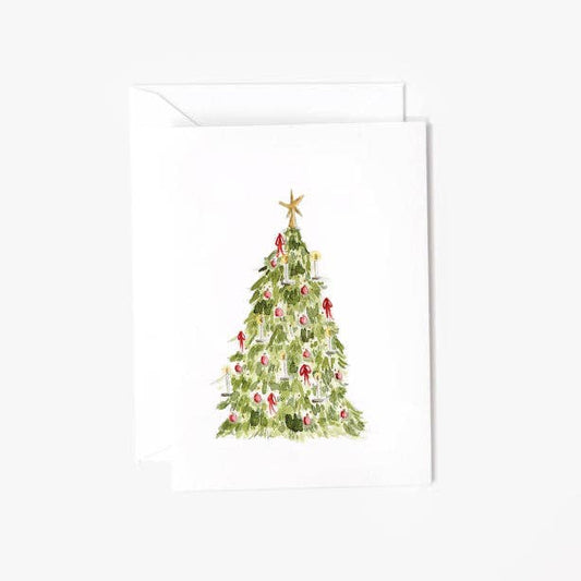 emily lex studio Nutcracker Tree Mini Notecard