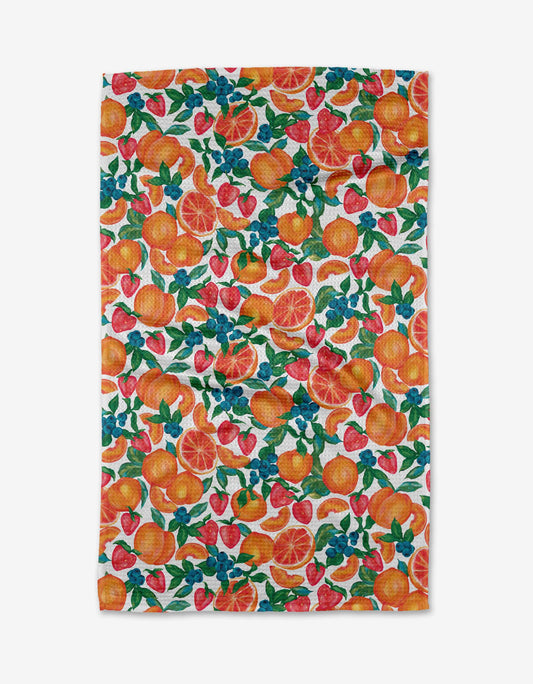 Geometry - Zesty Life Tea Towel