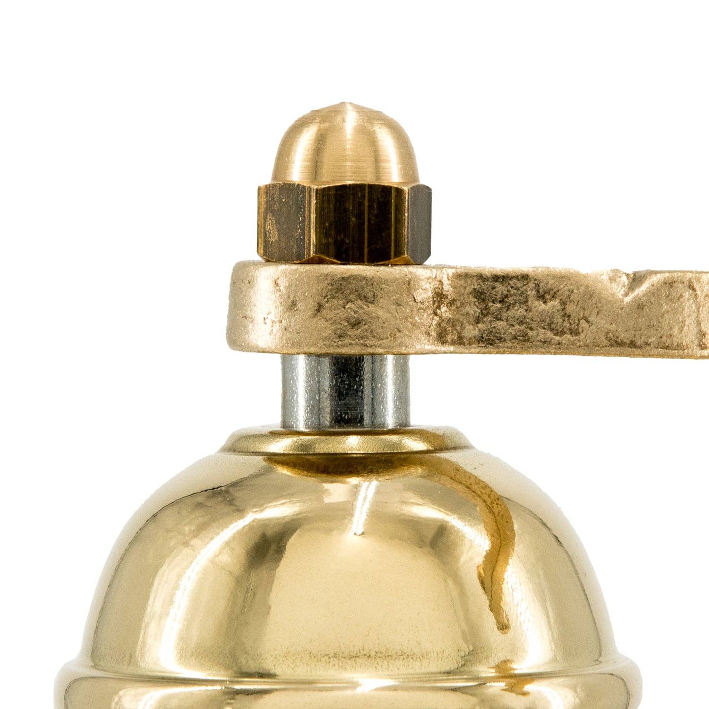 The Original Brass Greek Salt Mill, 8”