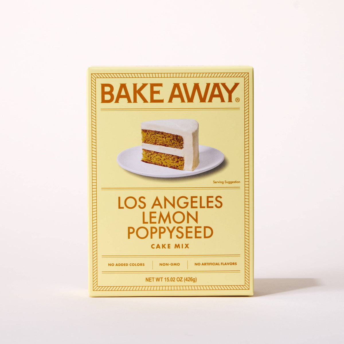 BAKE AWAY - LA Lemon Poppyseed Cake Mix | (1) Case = (8) ind. boxes