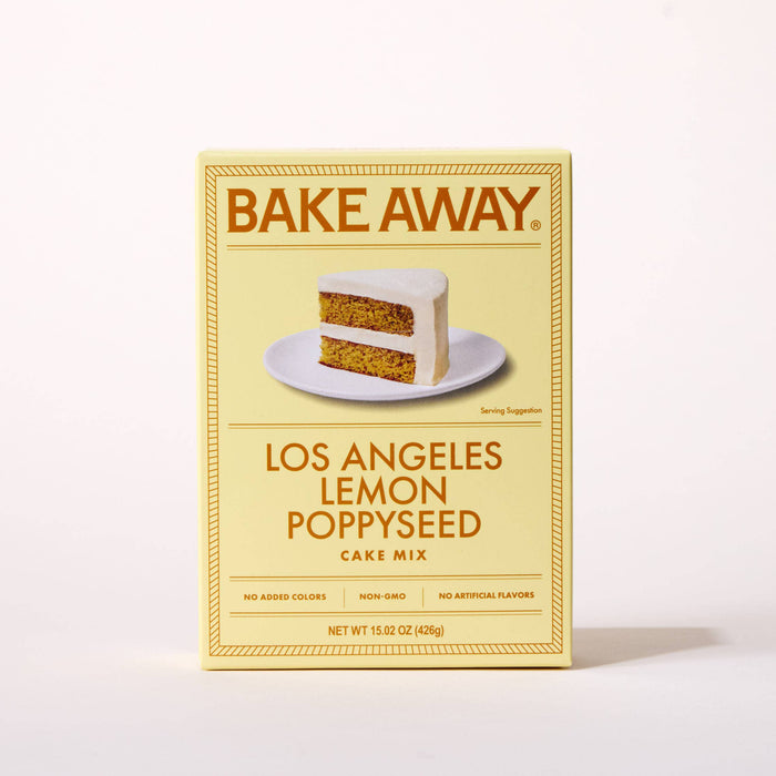 BAKE AWAY LA Lemon Poppyseed Cake Mix