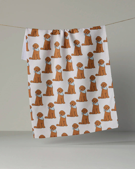 Geometry - Doodle Days Tea Towel