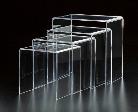 Huang Acrylic - 1/4" Thick Heavy Display Riser - Various sizes