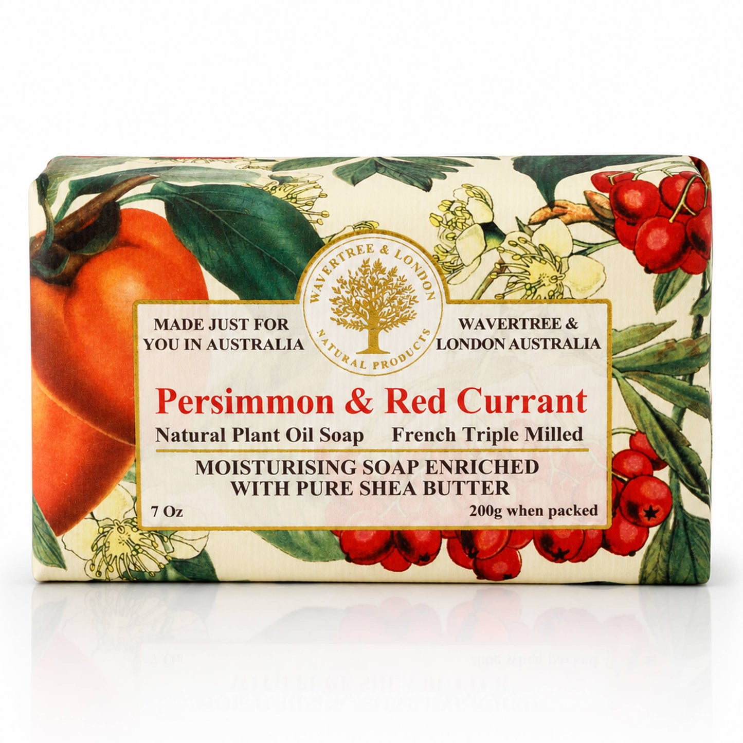 Wavertree & London - Wavertree Persimmon & Red Currant Luxury Soap Bars