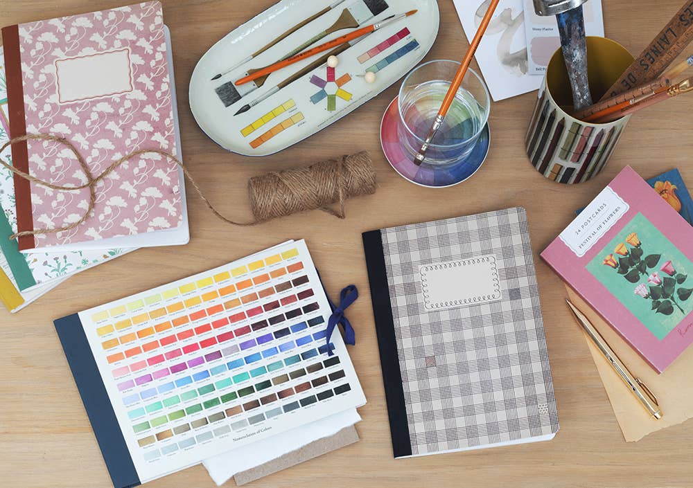 Roomytown Artist Sketchbook, Ridgway's Nomenclature of Colors