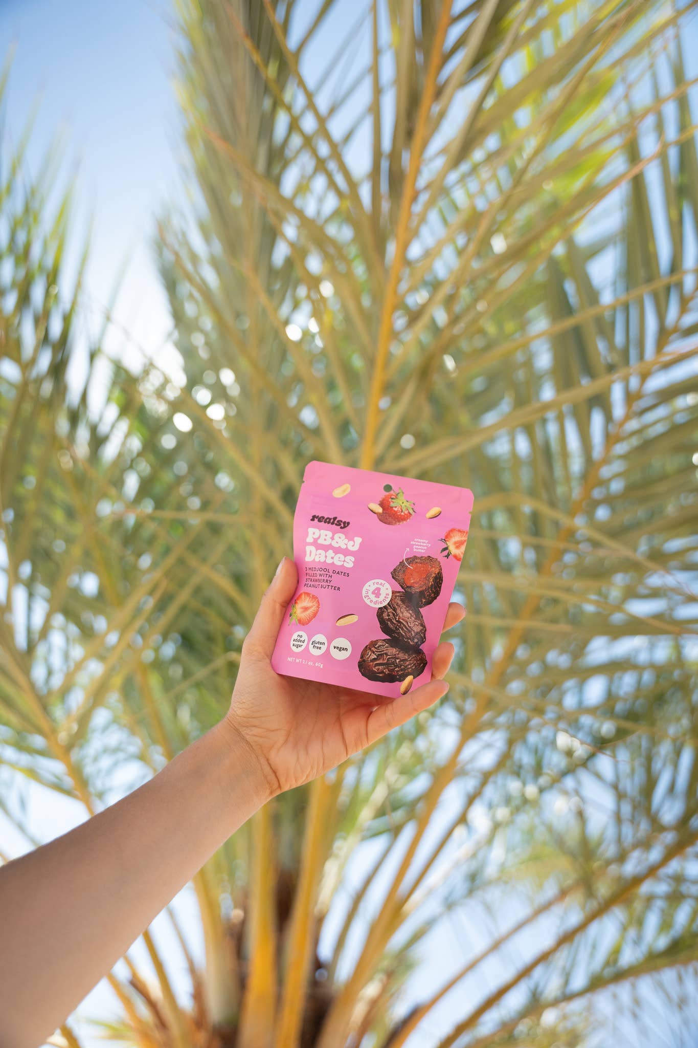 realsy - PB&J Dates | Snack Packs (10 pack)